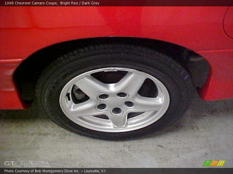 Bright Red / Dark Grey 1998 Chevrolet Camaro Coupe