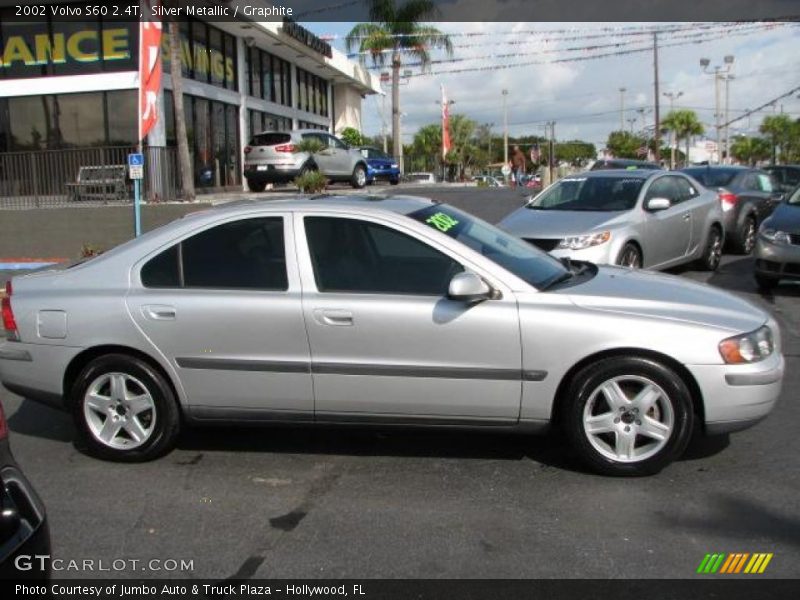 Silver Metallic / Graphite 2002 Volvo S60 2.4T