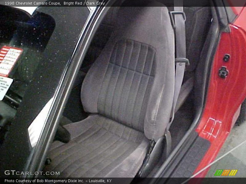 Bright Red / Dark Grey 1998 Chevrolet Camaro Coupe