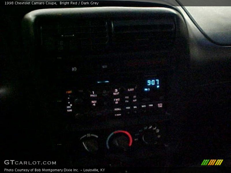 Bright Red / Dark Grey 1998 Chevrolet Camaro Coupe