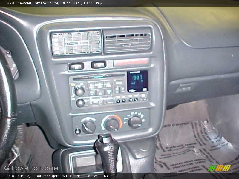 Bright Red / Dark Grey 1998 Chevrolet Camaro Coupe