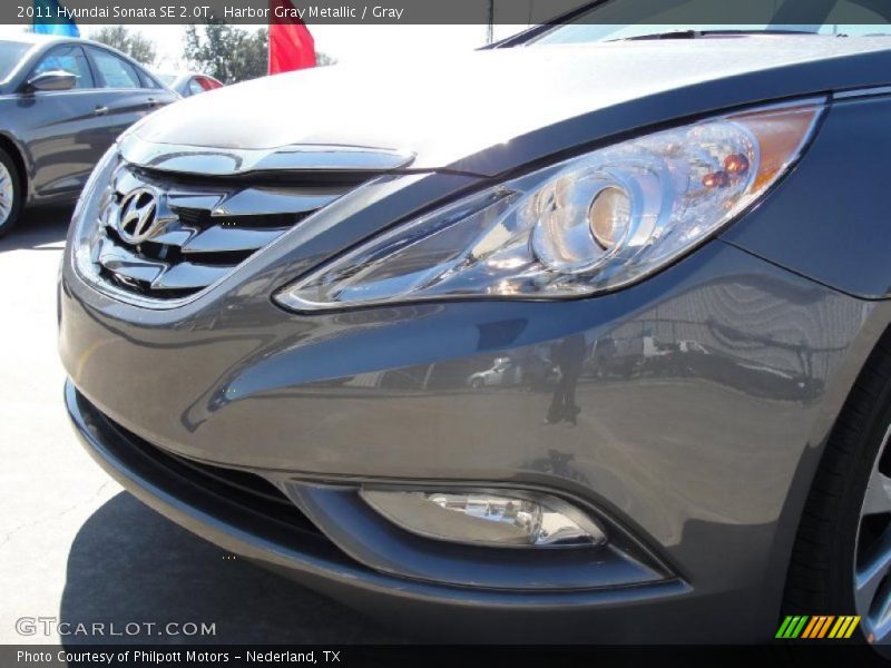 Harbor Gray Metallic / Gray 2011 Hyundai Sonata SE 2.0T