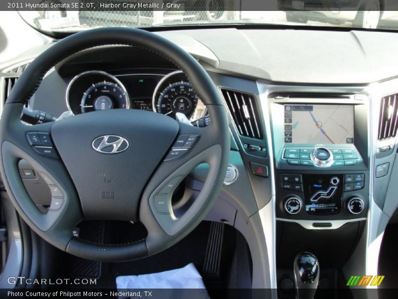 Dashboard of 2011 Sonata SE 2.0T