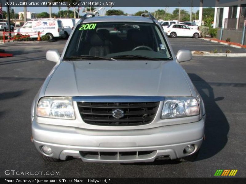 Silky Silver Metallic / Gray 2001 Suzuki Grand Vitara Limited