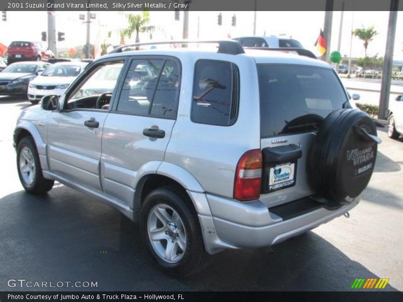 Silky Silver Metallic / Gray 2001 Suzuki Grand Vitara Limited