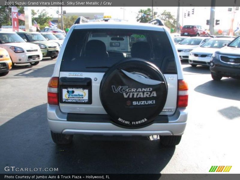 Silky Silver Metallic / Gray 2001 Suzuki Grand Vitara Limited