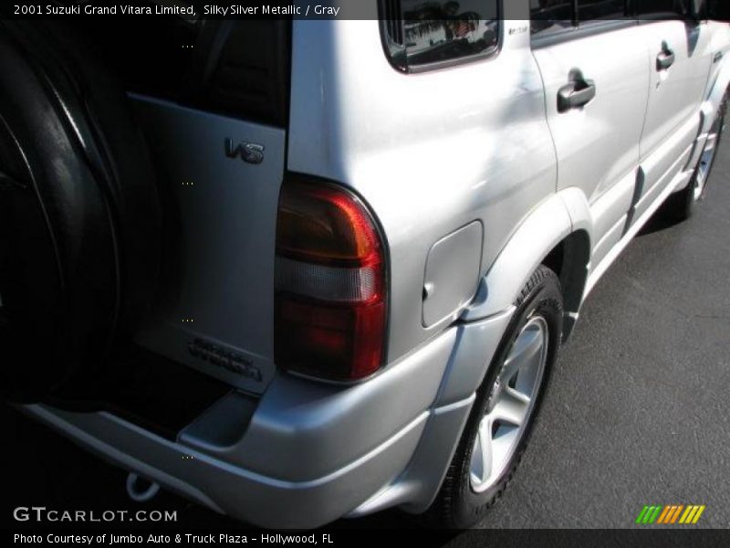 Silky Silver Metallic / Gray 2001 Suzuki Grand Vitara Limited