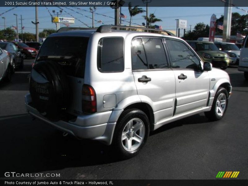 Silky Silver Metallic / Gray 2001 Suzuki Grand Vitara Limited