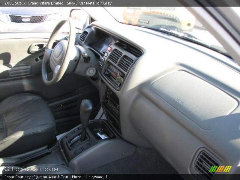 Silky Silver Metallic / Gray 2001 Suzuki Grand Vitara Limited