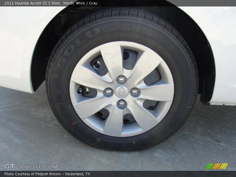  2011 Accent GS 3 Door Wheel