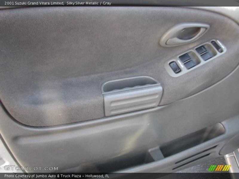 Silky Silver Metallic / Gray 2001 Suzuki Grand Vitara Limited