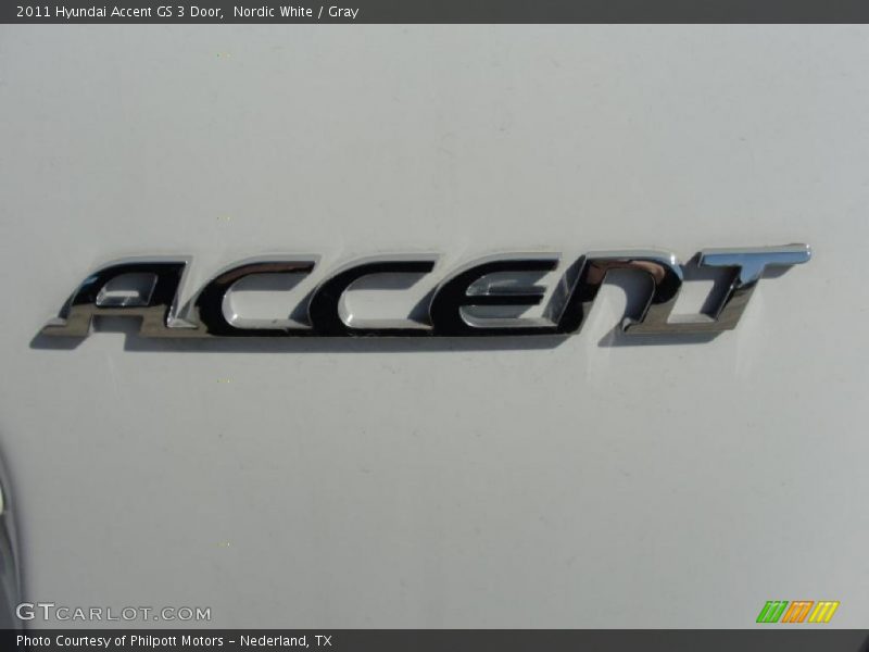  2011 Accent GS 3 Door Logo