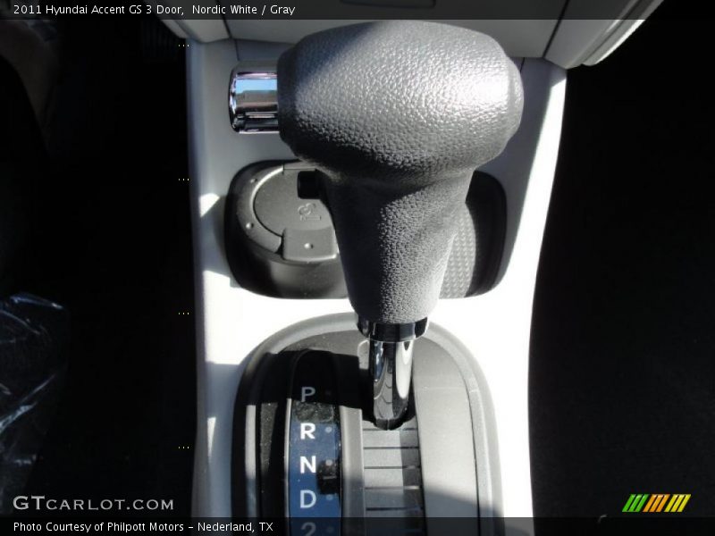  2011 Accent GS 3 Door 4 Speed Automatic Shifter