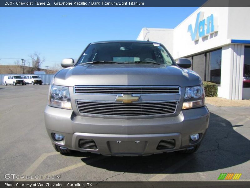 Graystone Metallic / Dark Titanium/Light Titanium 2007 Chevrolet Tahoe LS