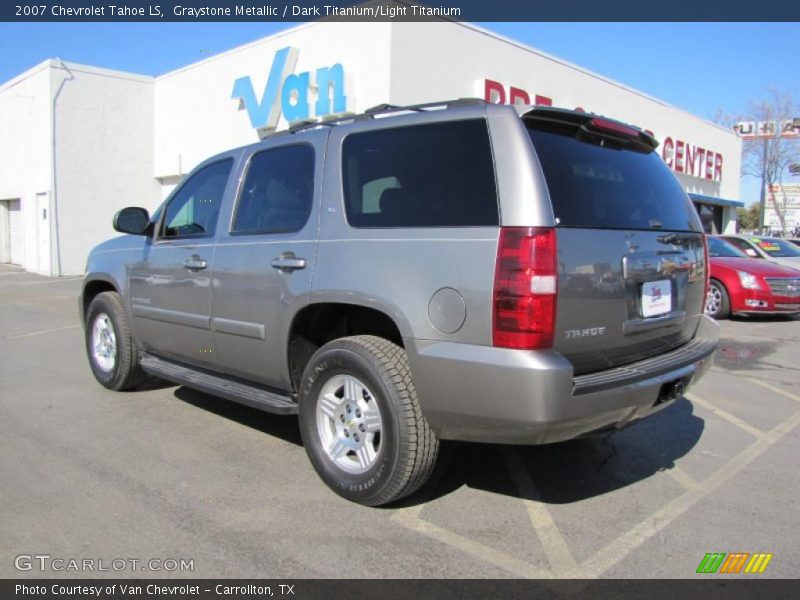 Graystone Metallic / Dark Titanium/Light Titanium 2007 Chevrolet Tahoe LS