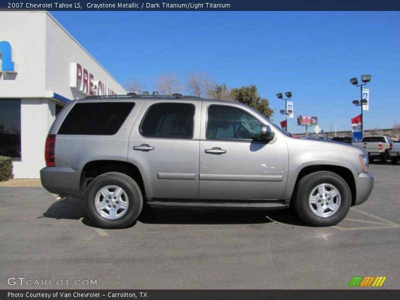 Graystone Metallic / Dark Titanium/Light Titanium 2007 Chevrolet Tahoe LS