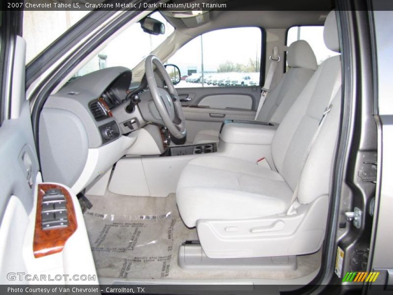 Graystone Metallic / Dark Titanium/Light Titanium 2007 Chevrolet Tahoe LS