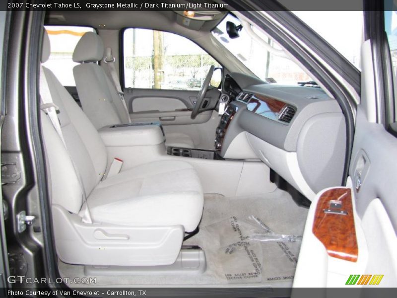 Graystone Metallic / Dark Titanium/Light Titanium 2007 Chevrolet Tahoe LS