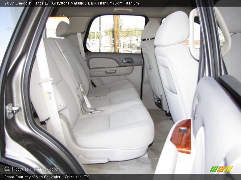 Graystone Metallic / Dark Titanium/Light Titanium 2007 Chevrolet Tahoe LS