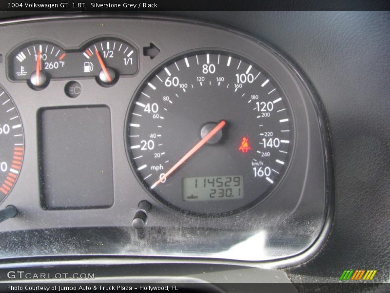 Silverstone Grey / Black 2004 Volkswagen GTI 1.8T