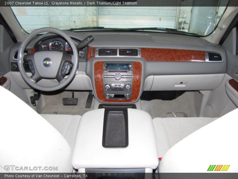 Graystone Metallic / Dark Titanium/Light Titanium 2007 Chevrolet Tahoe LS
