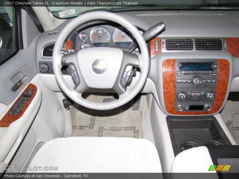 Graystone Metallic / Dark Titanium/Light Titanium 2007 Chevrolet Tahoe LS