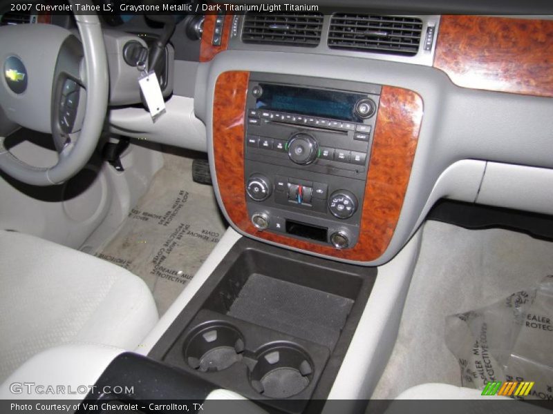 Graystone Metallic / Dark Titanium/Light Titanium 2007 Chevrolet Tahoe LS