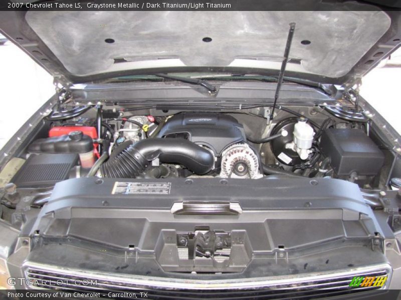 Graystone Metallic / Dark Titanium/Light Titanium 2007 Chevrolet Tahoe LS