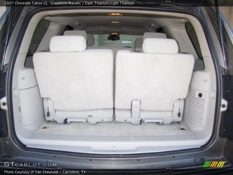 Graystone Metallic / Dark Titanium/Light Titanium 2007 Chevrolet Tahoe LS
