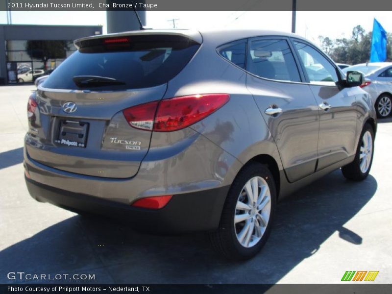  2011 Tucson Limited Chai Bronze
