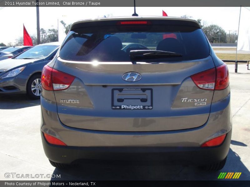 Chai Bronze / Taupe 2011 Hyundai Tucson Limited