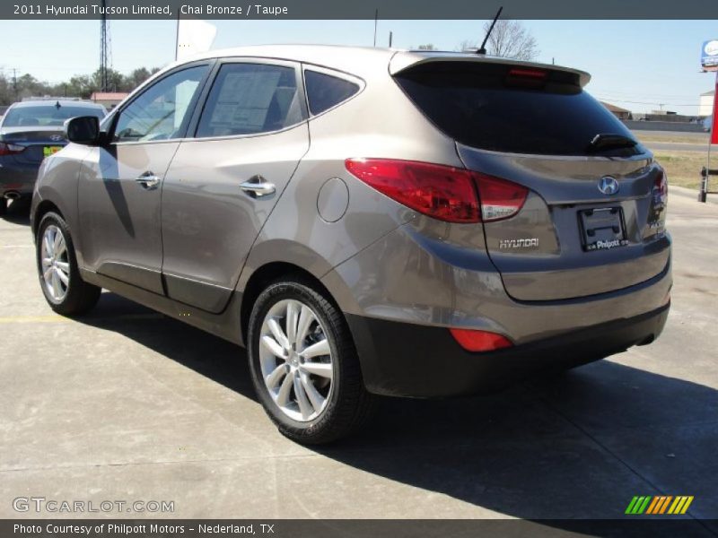  2011 Tucson Limited Chai Bronze