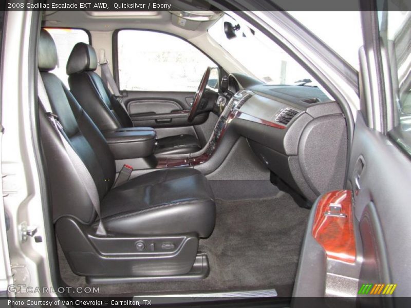 Quicksilver / Ebony 2008 Cadillac Escalade EXT AWD