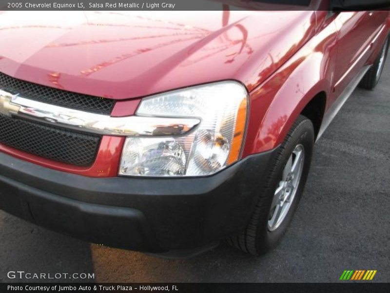 Salsa Red Metallic / Light Gray 2005 Chevrolet Equinox LS