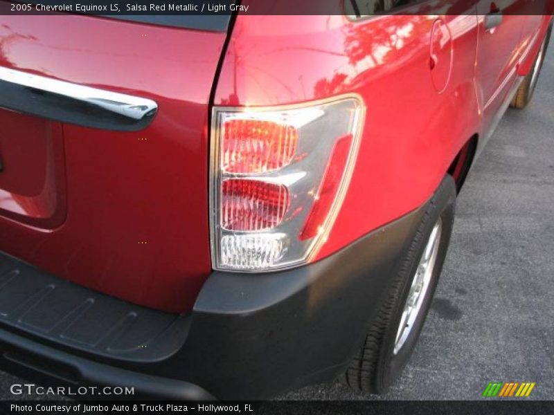Salsa Red Metallic / Light Gray 2005 Chevrolet Equinox LS