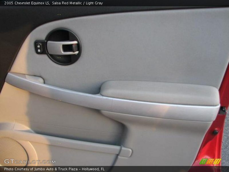 Salsa Red Metallic / Light Gray 2005 Chevrolet Equinox LS