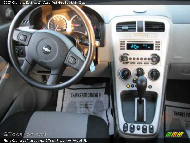 Salsa Red Metallic / Light Gray 2005 Chevrolet Equinox LS