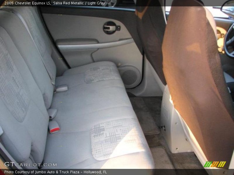 Salsa Red Metallic / Light Gray 2005 Chevrolet Equinox LS
