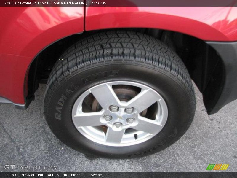 Salsa Red Metallic / Light Gray 2005 Chevrolet Equinox LS