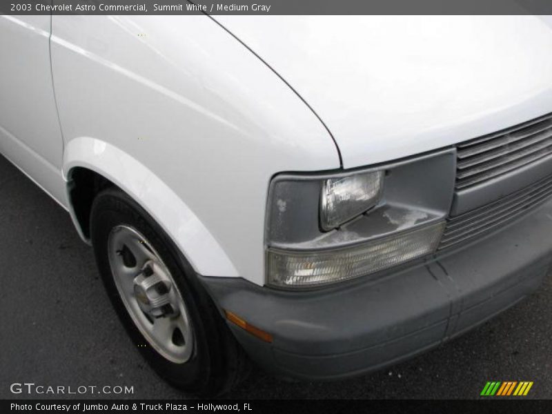 Summit White / Medium Gray 2003 Chevrolet Astro Commercial