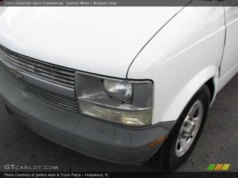 Summit White / Medium Gray 2003 Chevrolet Astro Commercial