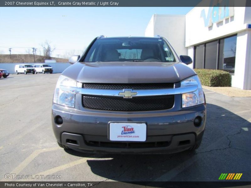 Granite Gray Metallic / Light Gray 2007 Chevrolet Equinox LT