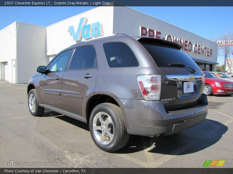 Granite Gray Metallic / Light Gray 2007 Chevrolet Equinox LT