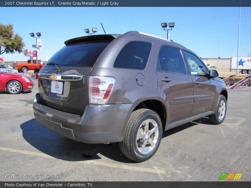 Granite Gray Metallic / Light Gray 2007 Chevrolet Equinox LT