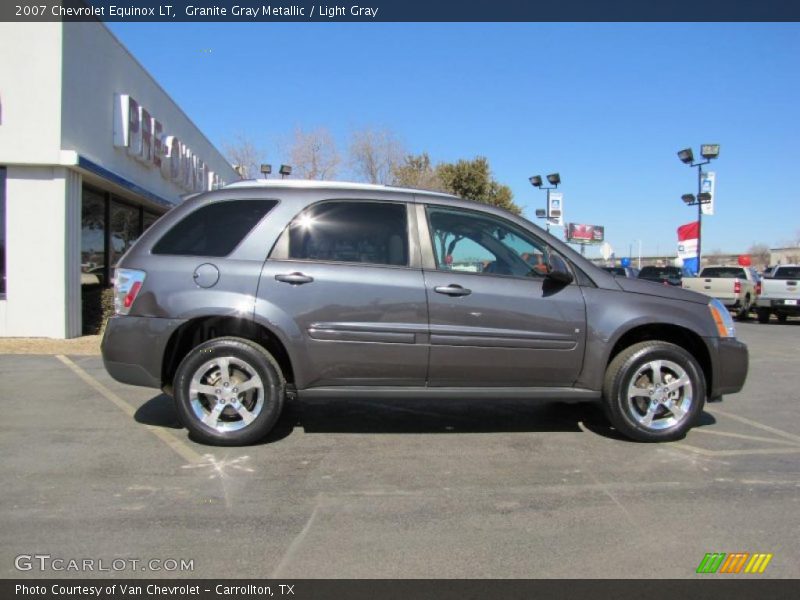 Granite Gray Metallic / Light Gray 2007 Chevrolet Equinox LT