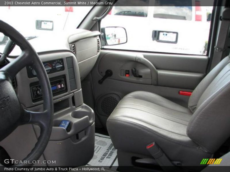 Summit White / Medium Gray 2003 Chevrolet Astro Commercial