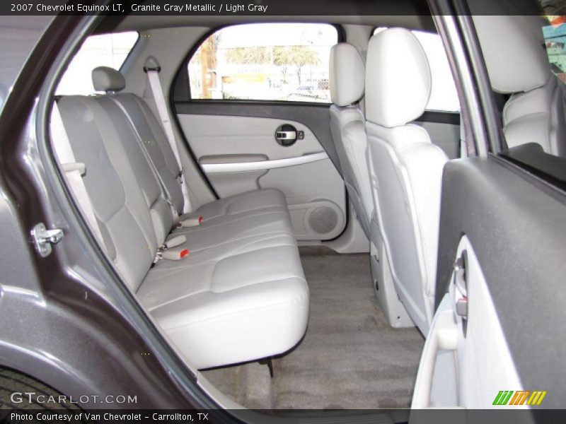 Granite Gray Metallic / Light Gray 2007 Chevrolet Equinox LT