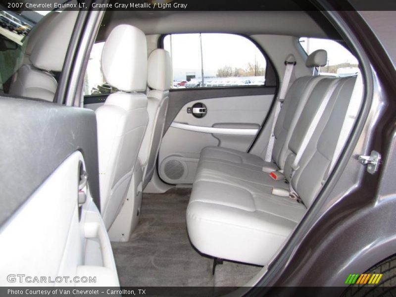 Granite Gray Metallic / Light Gray 2007 Chevrolet Equinox LT