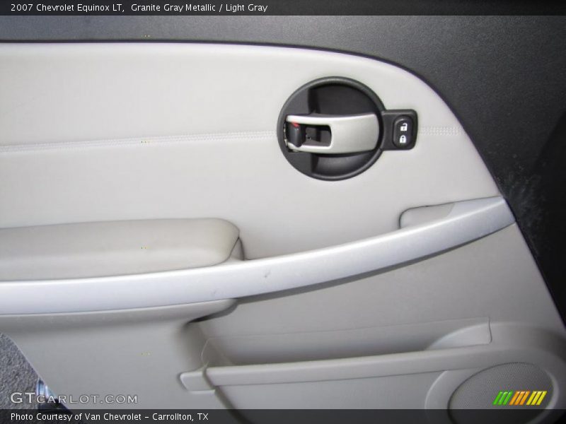 Granite Gray Metallic / Light Gray 2007 Chevrolet Equinox LT