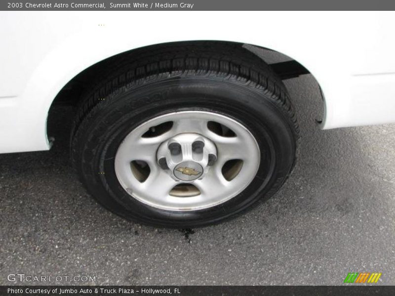 Summit White / Medium Gray 2003 Chevrolet Astro Commercial